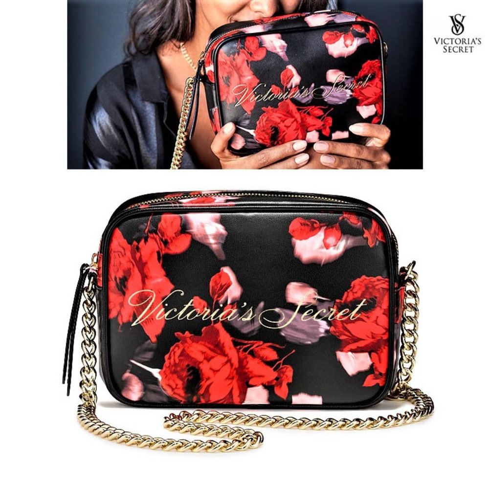 Victoria's Secret Floral Crossbody Bag - NWT